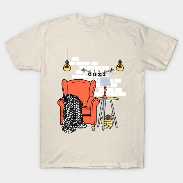 Knitting Room T-Shirt by faiiryliite